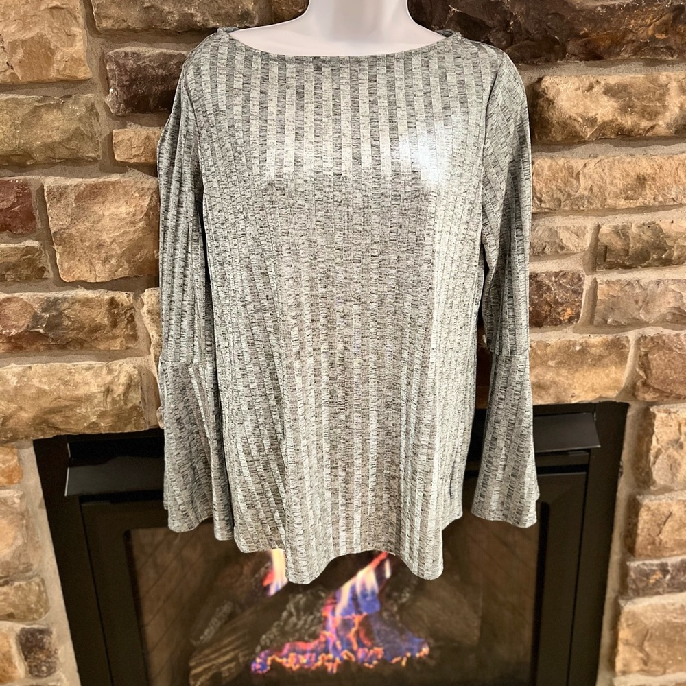 AGB Blouse, beautiful blouse ..green steel shimmer.